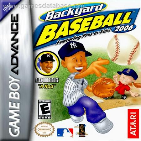 Cover Backyard Baseball 2006 for Game Boy Advance